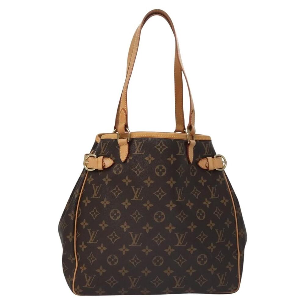 Louis Vuitton Monogram Batignolles Vertical Tote Bag Brown